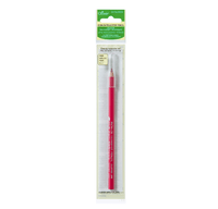 Red pencil in a plastic pack