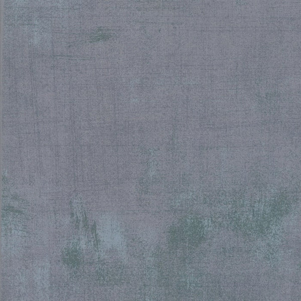 Distressed smoke grey cotton quilting fabric, Moda Basic Grunge in Smoke